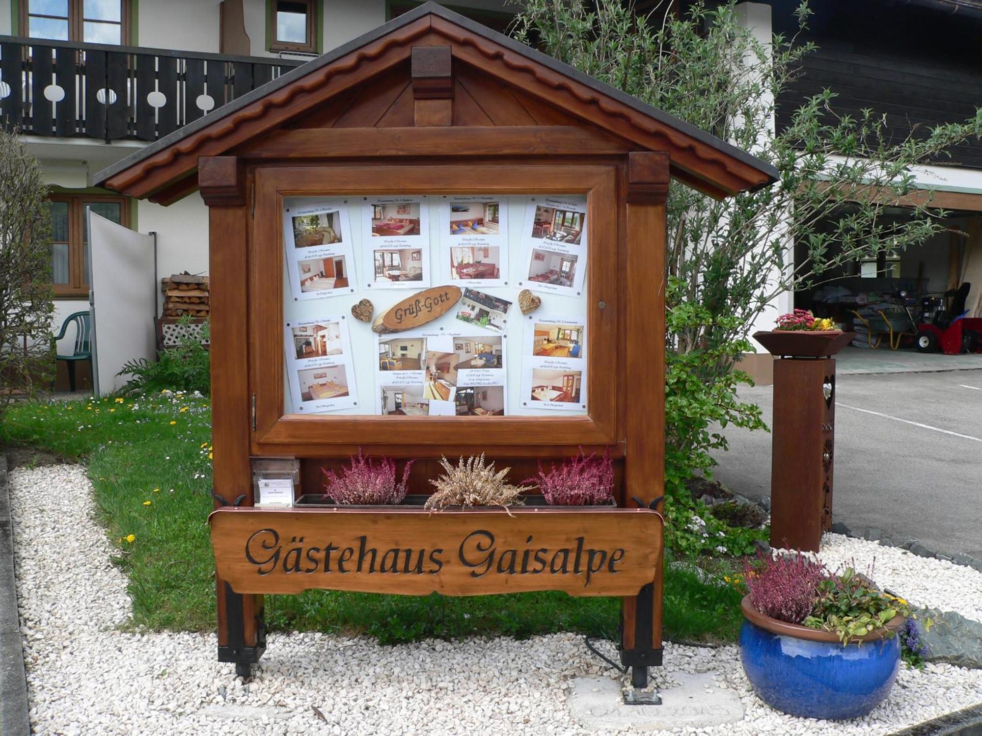 Gaestehaus Gaisalpe Fischen im Allgaeu Zewnętrze zdjęcie
